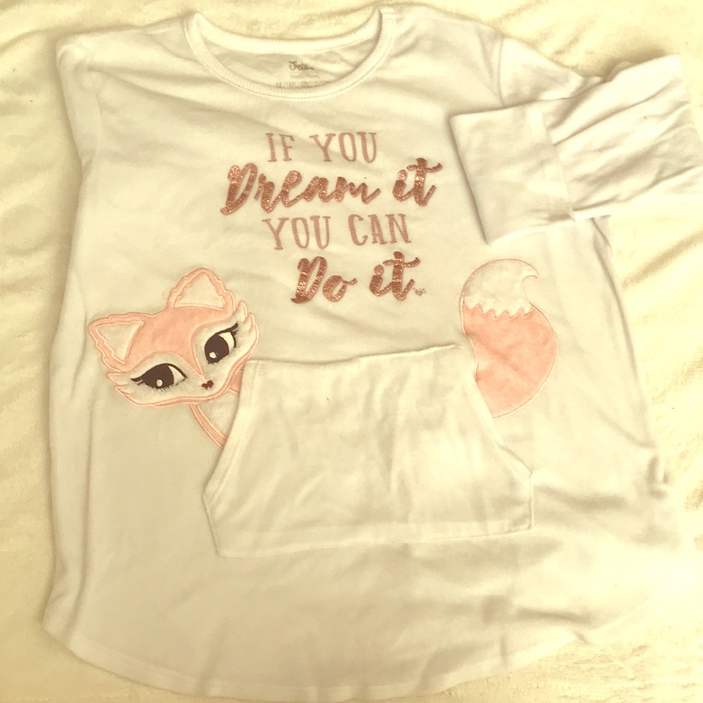Long sleeve justice soft shirt